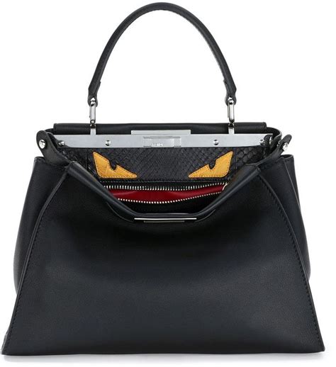 fendi yellow|Fendi bag yellow eyes.